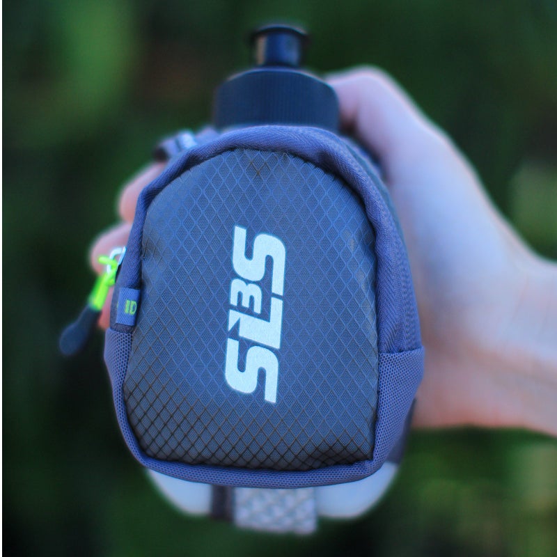 SLS3 Small Running Water Bottle Handheld - 10 oz With Adjustable Hand Strap, Zippered Pocket - Hydroquick II for Runners - Image 5
